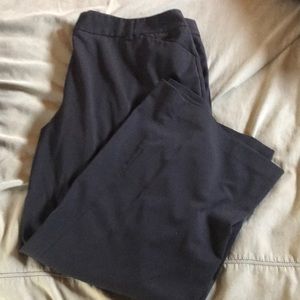 Wide leg dress slacks